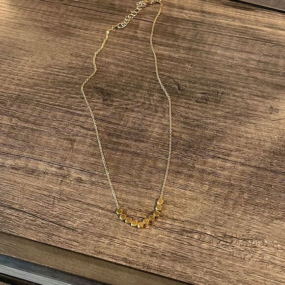 Gold ball necklace - Picture 1 of 3